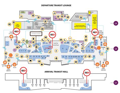 changi airport terminal 2 map.